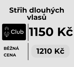 STŘIH DLOUHÝCH VLASŮ - PRAHA